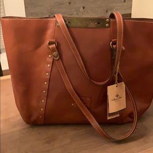 Patricia Nash Brown Leather Tote